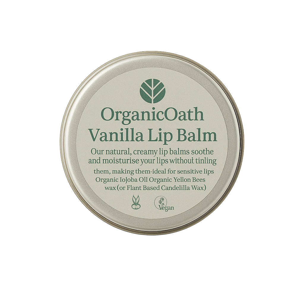 OrganicOath Vanilla Lip Balm - 10ml