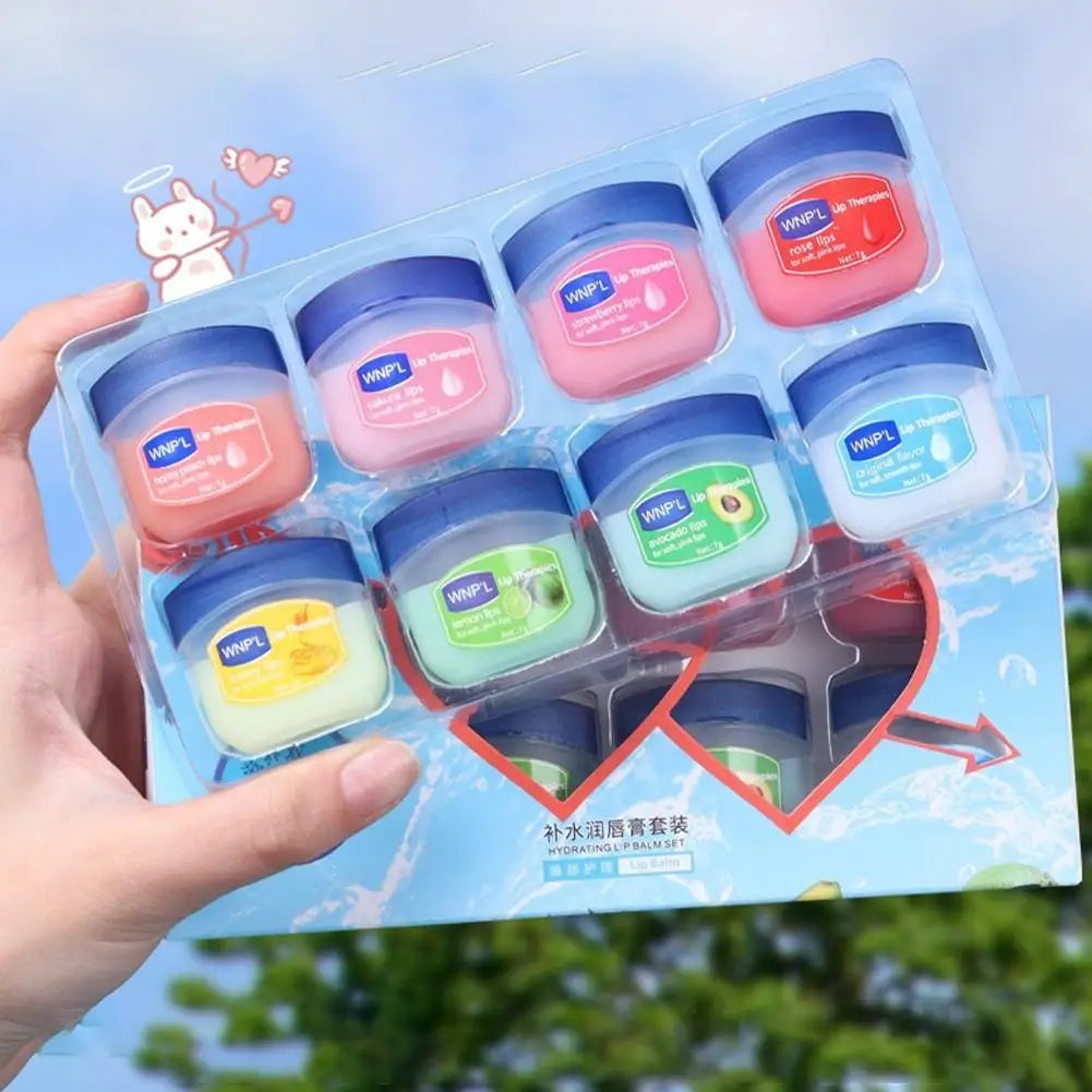 8/6/4/1PCs Lip Balm Moisturizing Lipstick Base Moisturizer Makeup Natural Plant Anti-Cracking Lip Care Petroleum Jelly