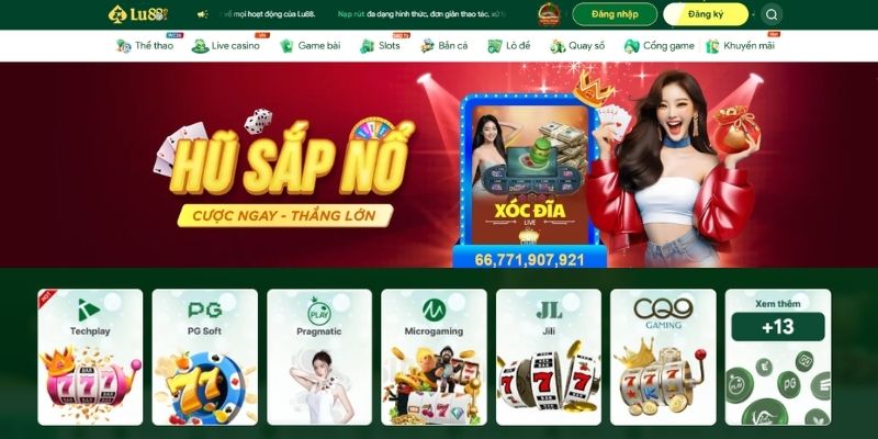 Slot Nổ Hũ LU88 🎰 Kho Game Quay Hũ Jackpot Khủng 【2026】
