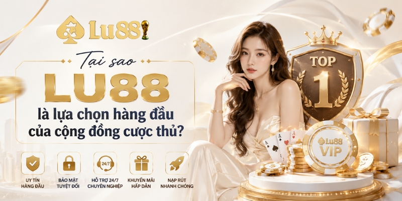 Tại sao LU88 là lựa chọn hàng đầu của cộng đồng cược thủ?